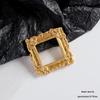 Gold Retro Baroque Resin Photo Frame Accessories - DIY Handmade Cream Glue Fridge Magnet