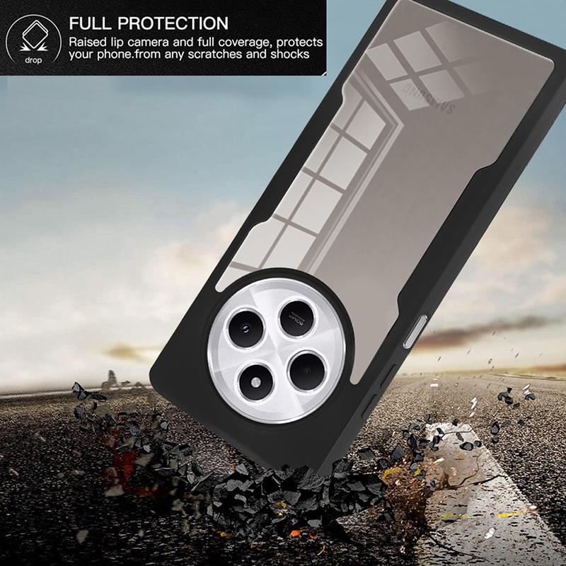 Прозрачный чехол с полной защитой 360 градусов для Redmi A1 A2 A3 9A 9C 9I 9T 10 10A 10C 11A 12 12C 13C 14C, двусторонний противоударный чехол