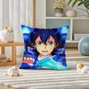 Sword Art Online Alicization Arc Anime Plush Pillow Cover Soft Short Plush Cushion Cover For Sofa Bedroom Home Decor Gift