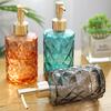 330Ml Bathroom Soap Dispenser Portable Glass Travel Liquid Hand Sanitizer Container Shampoo Body Wash Dispenser Accessories