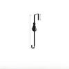 Door Iron Hooks No Drill For Cabinet Bathroom Storage Home Organization Tool