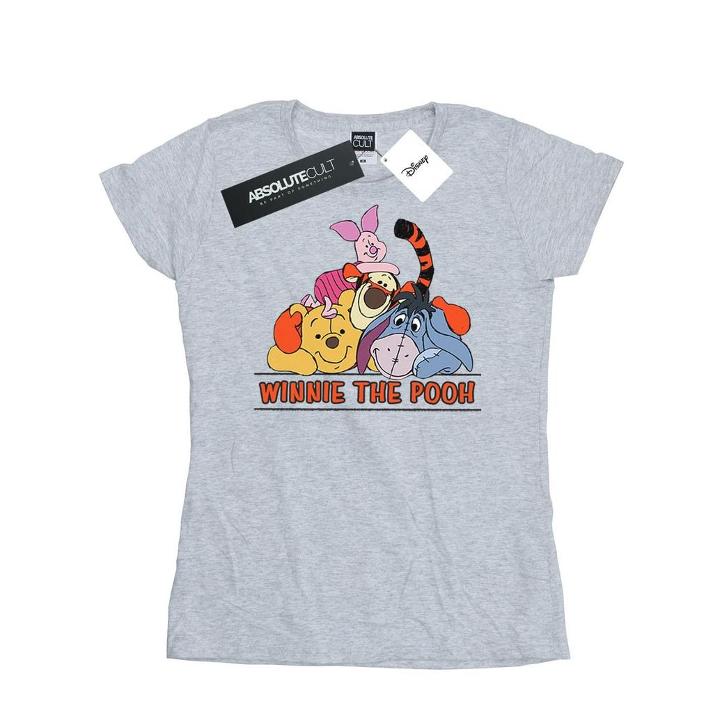 Disney Womens/Ladies Winnie The Pooh Group Cotton T-Shirt