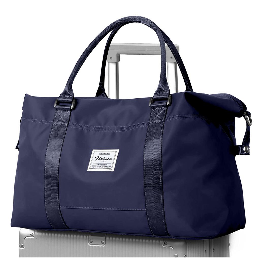 Дорожная сумка, спортивная сумка-тоут для спортзала, сумки для ночных поездок на выходные для женщин с чехлом-тележкой, складная сумка для ручной клади