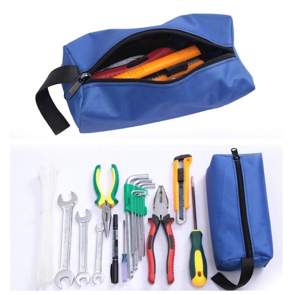 Zipper Tool Storage Bag Oxford Cloth Repair Bag Versatile Tool Pouch Service Tool Parts