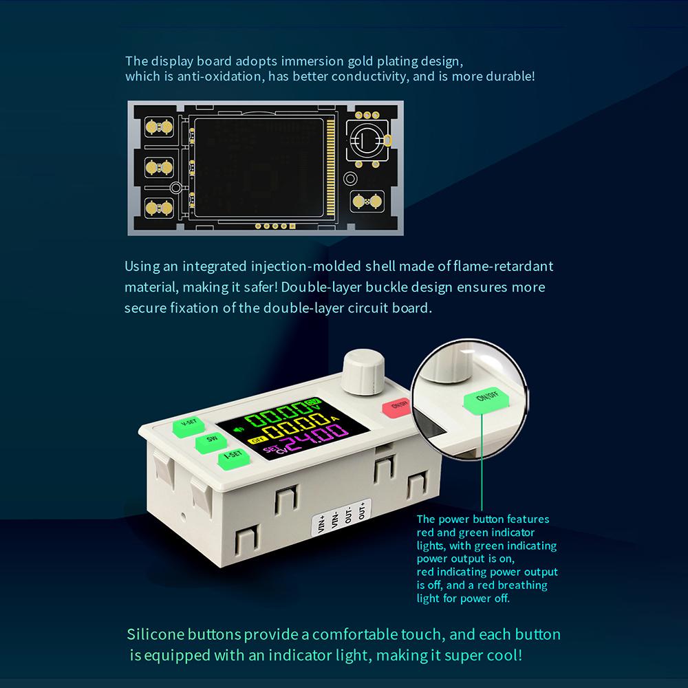XY7025 adjustable step-down power supply DC12-85V CNC DC constant voltage and constant current module 25A/1750W