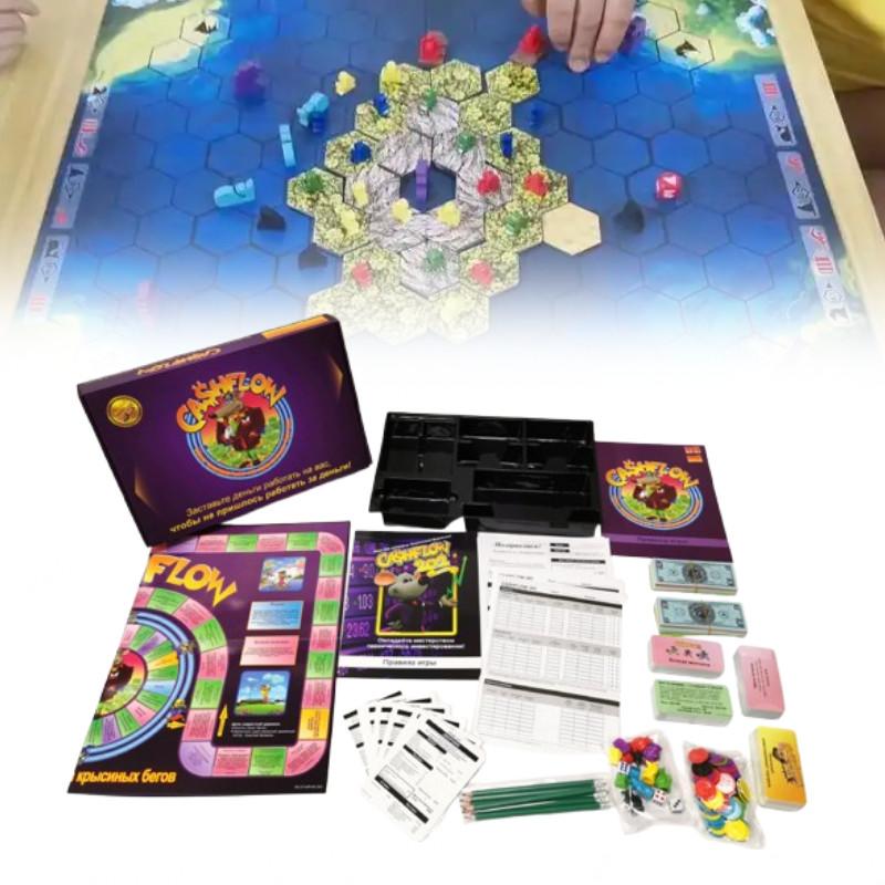 Денежный поток Карточная игра Инвестиции Финансовая Для семьи и друзей