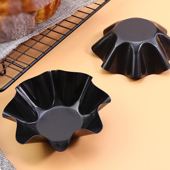 Набор сковородок для тортильи, сковородки для тортильи из углеродистой стали с антипригарным покрытием, миски для салата тако, форма для торта в форме цветка