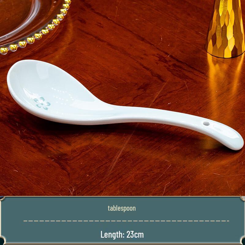 Jingdezhen Underglaze Celadon Linglong Porcelain Noodle Bowl