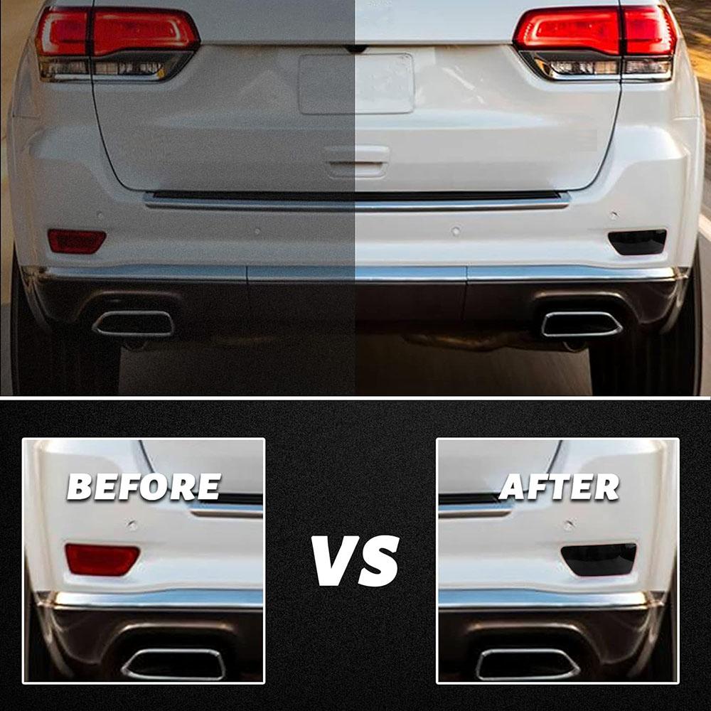 1Pair LED Rear Bumper Fog Lamp Kit Tail Fog Light For Jeep Grand Cherokee 2011 -