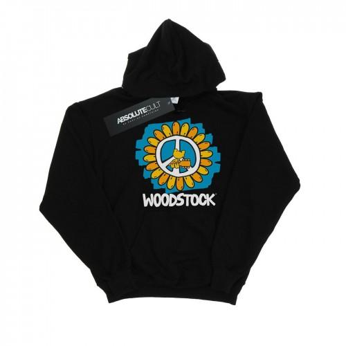 Woodstock Мужская толстовка с капюшоном с цветочным узором