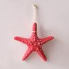 Starfish Hanging Decoration Coastal Starfish Ornament Beach Decor Resin Starfish Pendant for Home Bedroom Living Room Seaside Wedding Background Wall