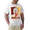 Official Merchandise Of Bob Dylan Tshirt Casual Loose Fit Summer Tee Shirt