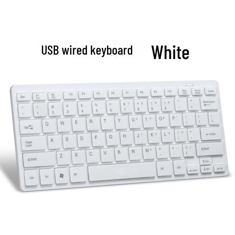 K1000 Проводная USB Портативная Мини-шоколадная клавиатура