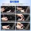 TELLIKA Center Console Tray for Toyota Alphard 40 Air Conditioner Vent Storage Vellfire 40 ABS Easy Small Item Interior Convenient Interior Custom