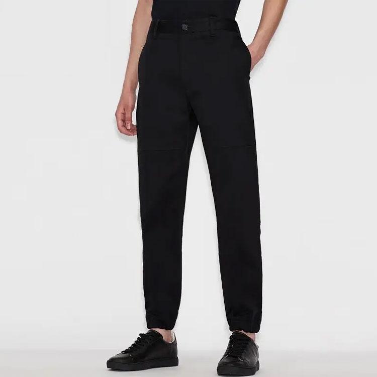 ARMANI EXCHANGEAE FW22 Casual Pants Men's Black 6KZP06-ZNTGZ-1200