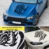 1 шт. Loong Totem Power Graphics наклейка для кузова автомобиля капот крышка двери, дракон наклейки пленка ПВХ авто внешний стиль