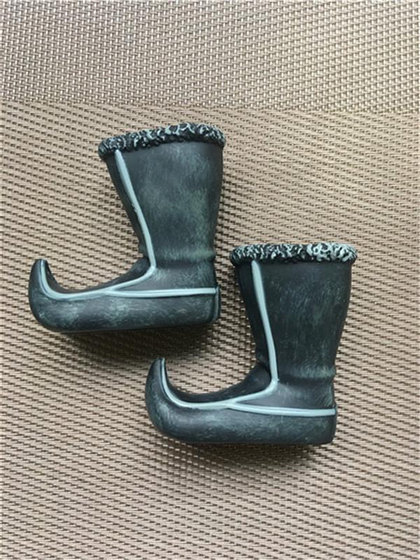 Male Doll Prince Shoes Fashion Doll Decors Original Quality Sandals Shoes Boots Black White Silver Shoes For 1/6 Male Dolls