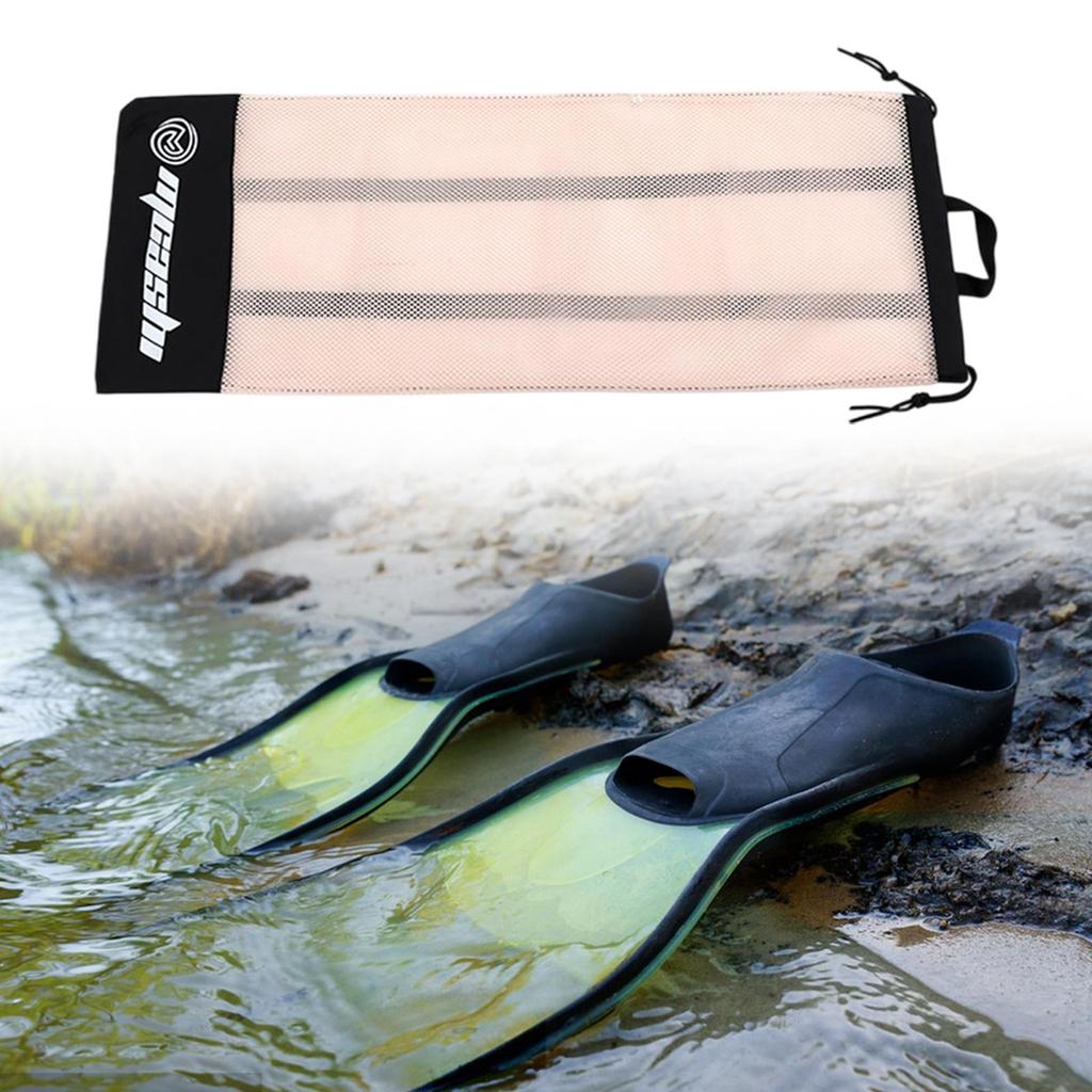 Snorkel Fins Bag,Scuba Diving Bag Diving Gear Bag,Dive Bag Portable Snorkeling Equipment with Shoulder Strap for Water Sports
