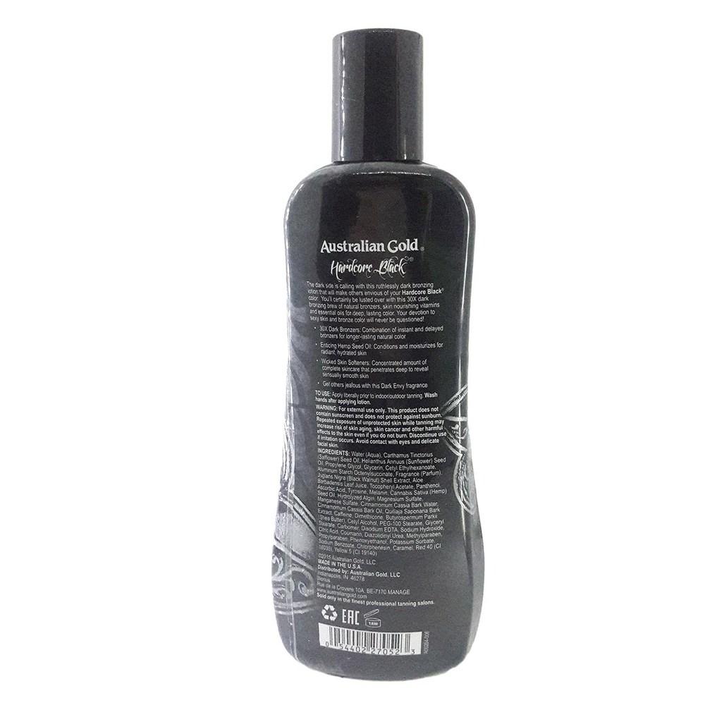 Australian Gold Hardcore Black - 30x Hardcore Black 30 x Лосьон для загара 250 мл, 250 мл, 1 x 250 мл