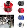 Universal Interface Motorcycle Air Filters 12mm Car Cone Cold Air Intake Filter Turbo Vent Crankcase Breather Car Accessories