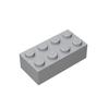 Свинья Радуга MOC Детали 3001 Кирпичик 2x4 Строительные Блоки Детали DIY Совместимые Собирает Кирпичи Оптовая Модель Образовательные Технологические Игрушки