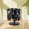 Golden Fashion Glasses Display Stand - 3-Tier No Assembly Required Circular Holder for Retail Stores