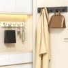 Foldable Coat Hook Wall Mounted Sticky Hooks Multifunctional Clothes Hooks  for Kitchen