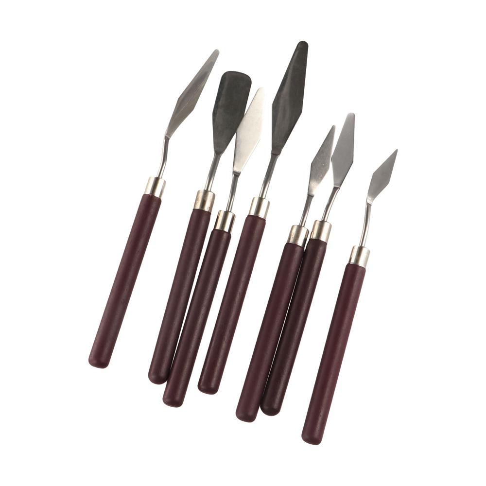 Палитра-скребок для масляной живописи из нержавеющей стали, Художественный скребок-палитра, Шпатель, Студент