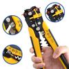 Professional Electrician Wire Tool Cable Wire Stripper Cutter Crimper Automatic Crimping Stripping Plier