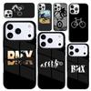 Чехол Case для iPhone 17 Air 16 Pro Max 15 Plus 11 13 Mini 14 12 Задняя крышка телефона BMX Велосипед Экстремальный спорт
