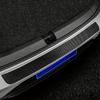 9pcs Vehicle Door Sill Protector Set Rubber Carbon Fiber Vinyl Stickers, Easy To Install Durable Entry Guards for Car Threshold Protection