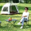 Портативный стол для кемпинга, складные садовые столы для пикника, сверхлегкий стол для кемпинга на открытом воздухе, экономит место, складная обеденная мебель