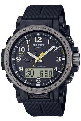 [Casio] Protrek Climber Line Радиоуправляемые Солнечные Часы из Биомассы PRW-51Y-1JF Мужские Черные