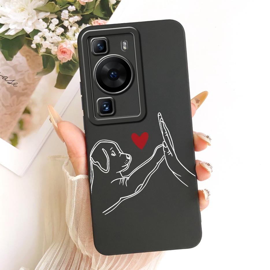For Huawei P60 Pro Case MNA-AL00 MNA-LX9 Cute Rabbit Cartoon Cover Soft TPU Phone Case For Huawei P60 Art P 60 Pro Fundas Bumper