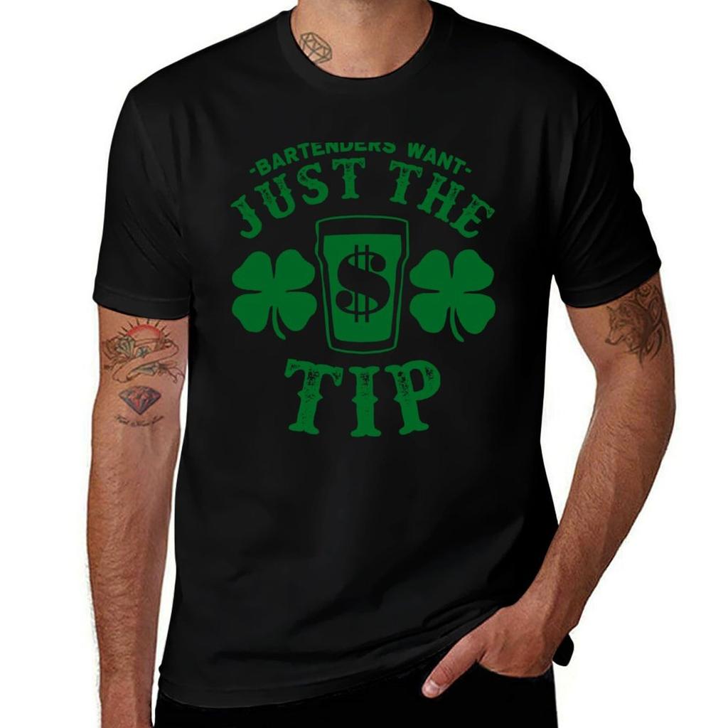Bartenders want just the tip TShirt Heavy Duty Casual Work Tee