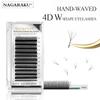 W Shape Hand Waved Premade Fans Eyelash Extensions Full 4D Lashes Natural Soft Light Individual  Matte Dense
