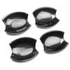 FUKUARE Note E13 Door Handle Protector Black Carbon Style Set of 4