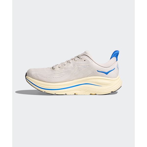 Hoka One One Clifton 10 Классические Универсальные Прочные Дышащие Беговые Кроссовки Мужские Кроссовки Бежевые 1162030-SCCV