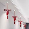 3D Свадебные фонари «Двойное счастье» для украшения - Подвесные украшения для свадебной комнаты, потолка гостиной, стороны жениха и невесты.