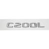 ABS C200 C200L C230 C250 Trunk Rear Logo Badge Emblem Sticker For Mercedes Benz C Class W201 W202 W203 W204 W205 AV1