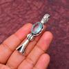 Awesome Aquamarine Gemstone Pendant: 925 Sterling Silver Handmade Pendant Necklace Jewelry