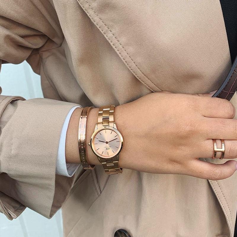 Daniel Wellington Light luxury wide bracelet set, alloy bracelet, same style for men and women, couple style C140-C142