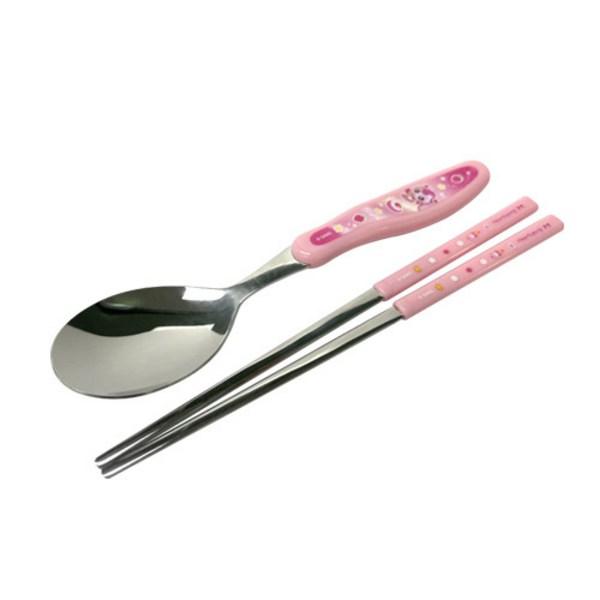 Sweet and Sour Catch Tiniping Basic Spoon + Chopsticks Set, Ha Chouping, Spoon + Chopsticks, 1 Set, Korean Popular Tableware