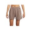 SS25 24.7 Impossible Soft Comfortable Fashionable Fitting Versatile Sports Shorts Women Shorts Light-Brown HQ8180-233