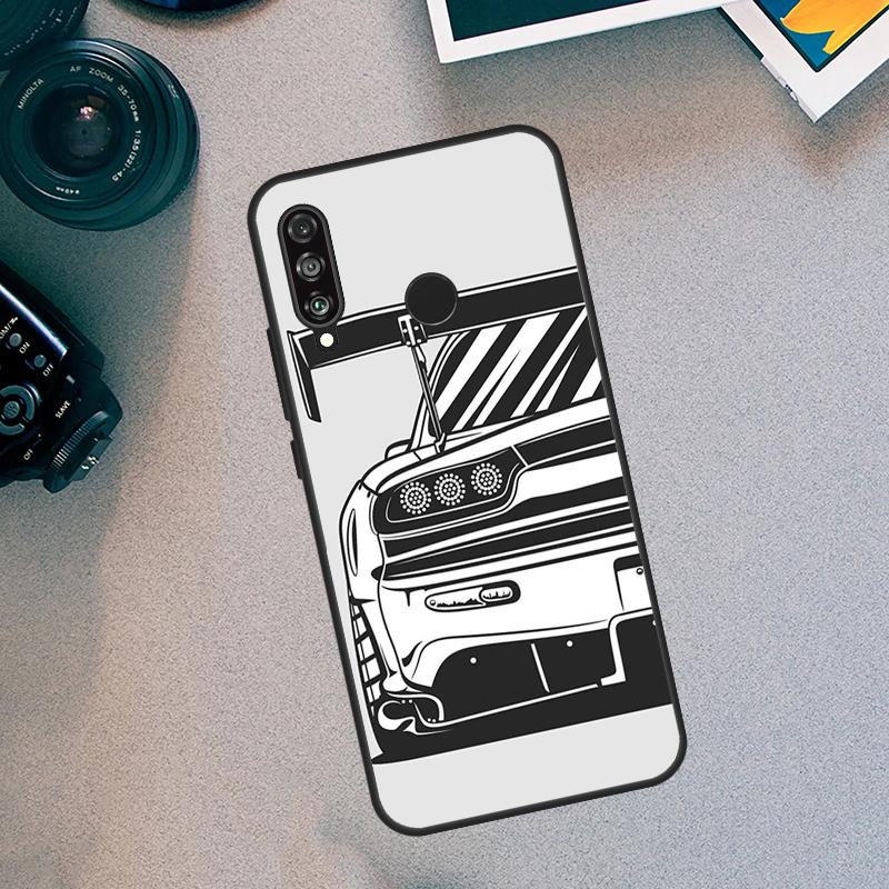 Автомобильный чехол JDM для Huawei Nova Y70 Y91 Y72 Y73 Y60 Y90 Y61 8i 7i 11i 12i 12s 9 10 SE P20 P30 P40 Lite