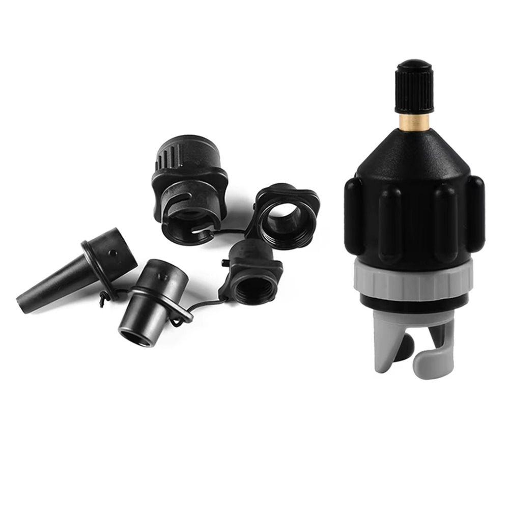 1Set PVC ABS Inflatable Pump Adapter Strong Sealing Pump Valve Adapter  for Inflatable Pool Air Bed