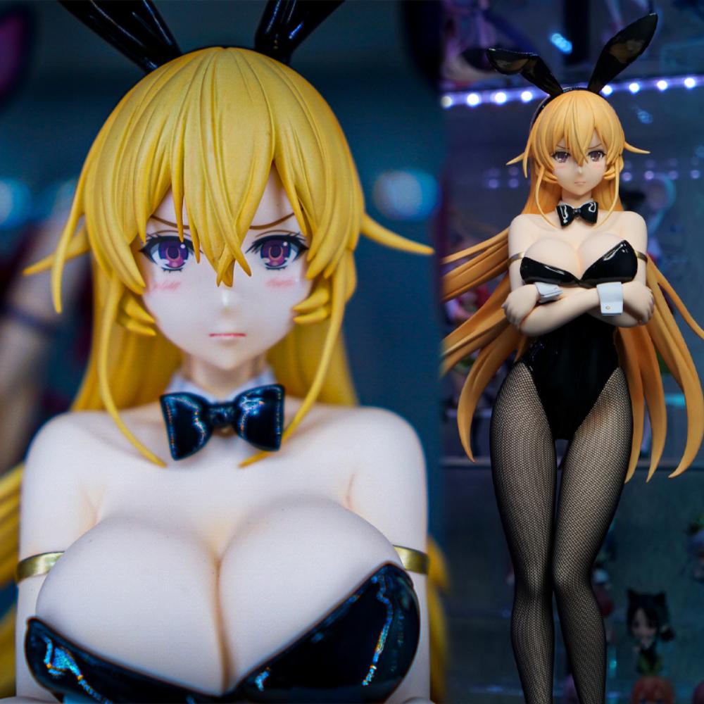 25СМ FREEing B-style Shokugeki no Souma Накири Эрина 1/4 Bunny Ver. ПВХ Фигурка Действия Коллекция для Взрослых Фигурка Модель Игрушки Кукла Подарок
