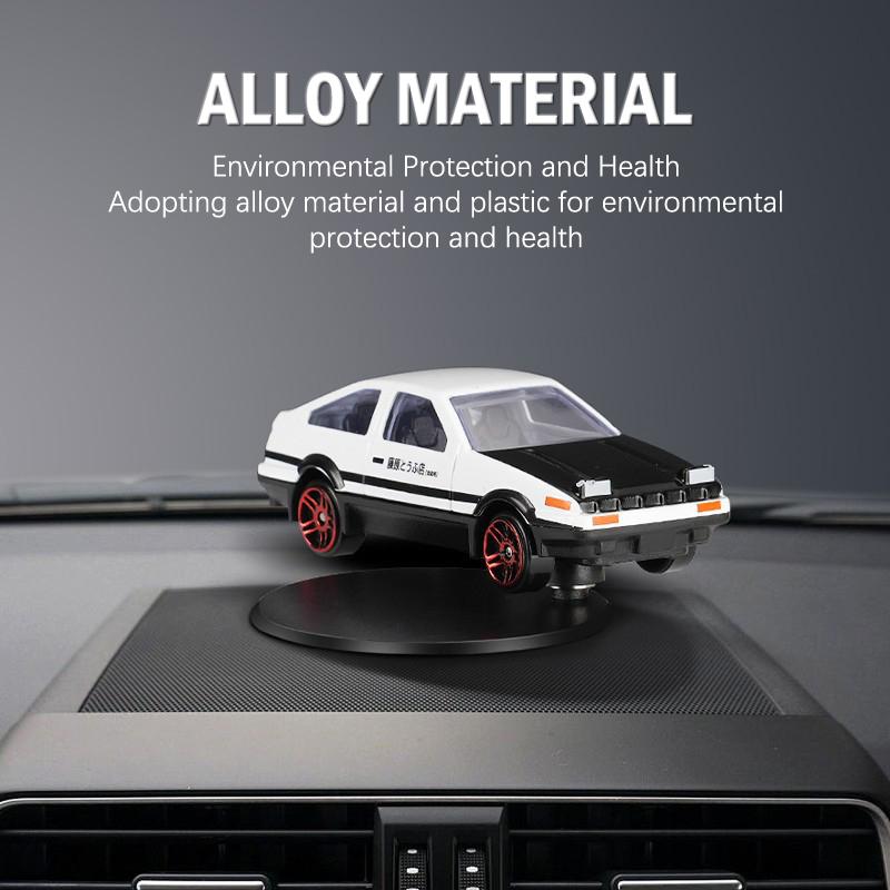 Вращающийся Ae86 Drift Car Gyroscope Decorations Classic Car Model Statue Гоночный Drifting Dashboard Center Console Decoration Gifts
