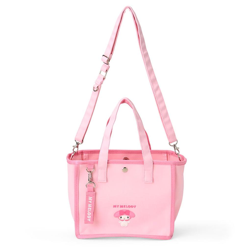 Мини-сумка Sanrio My Shoulder Подходит для возраста от 3 лет и Item 615161 Сумка 2-в-1, Мелоди, Хлопок/Полиэстер/Сталь, Сумка, вверх, №