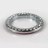 Hot Accessories Silver Circle Car Decoration Diamond Start Switch Button Ring
